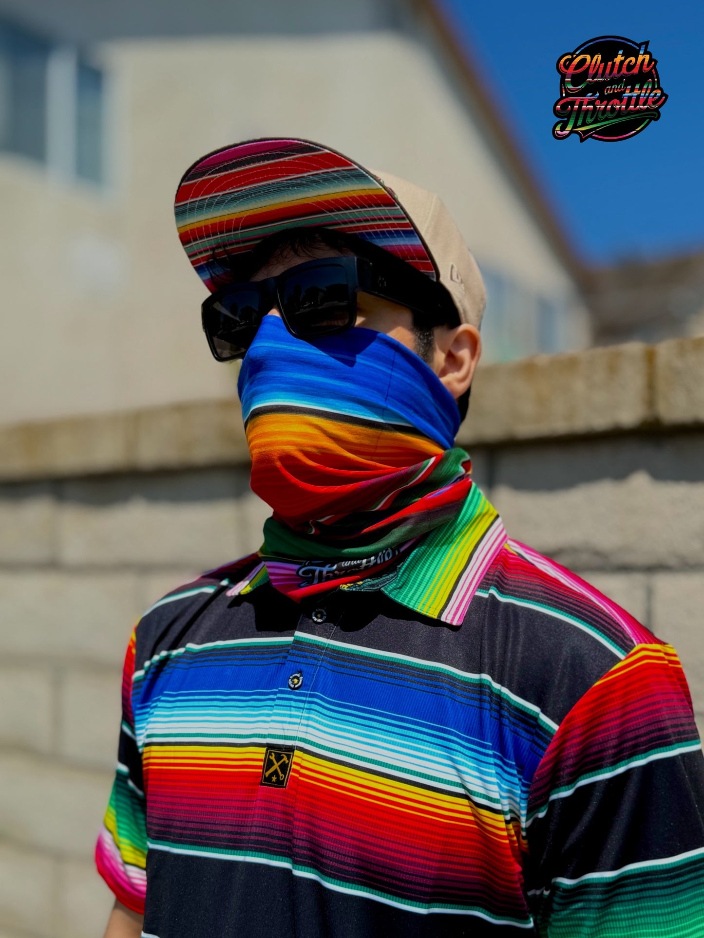 Clutch and Throttle Serape Gaiter